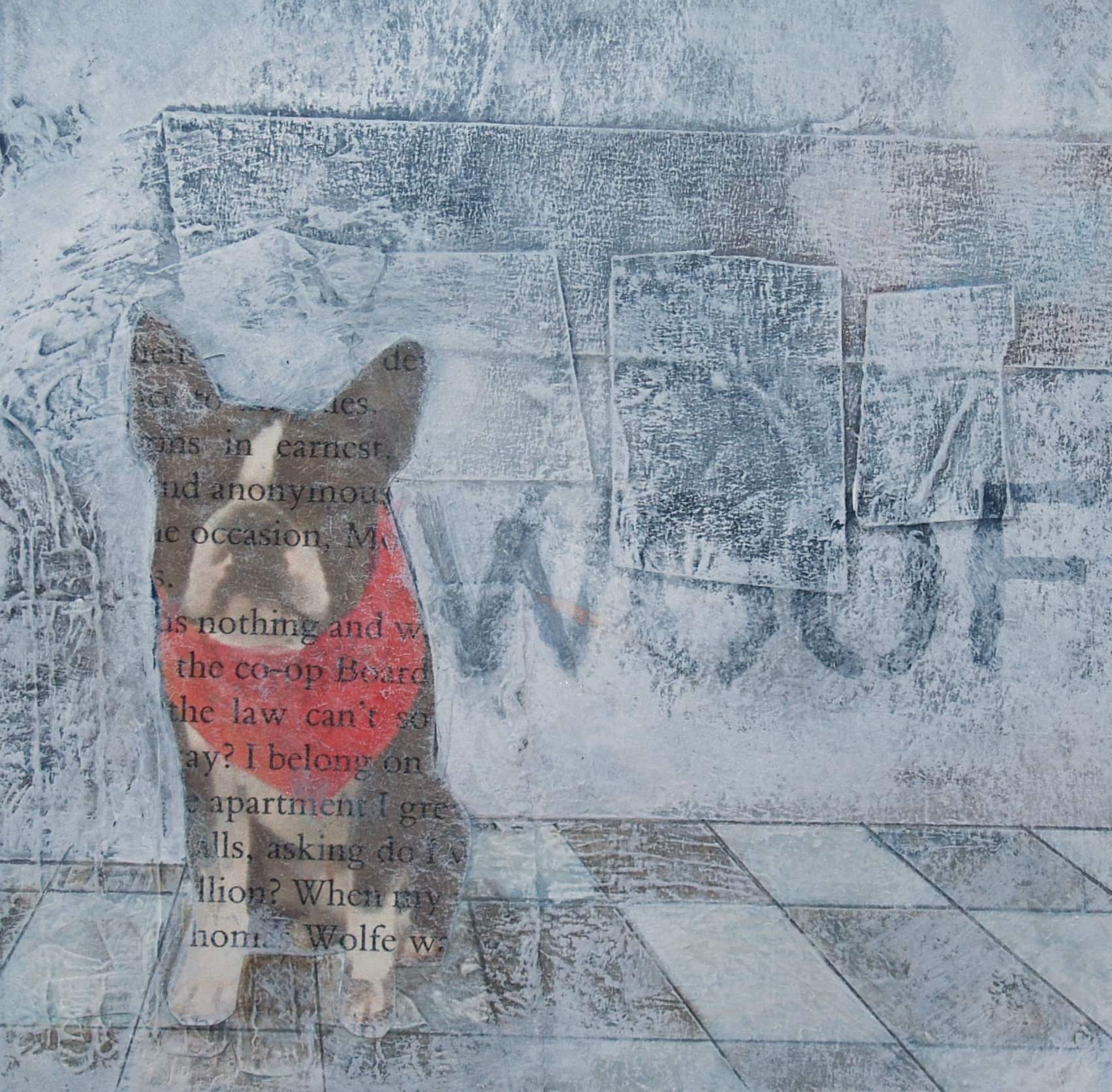 'Woof' by artist Gwen Black